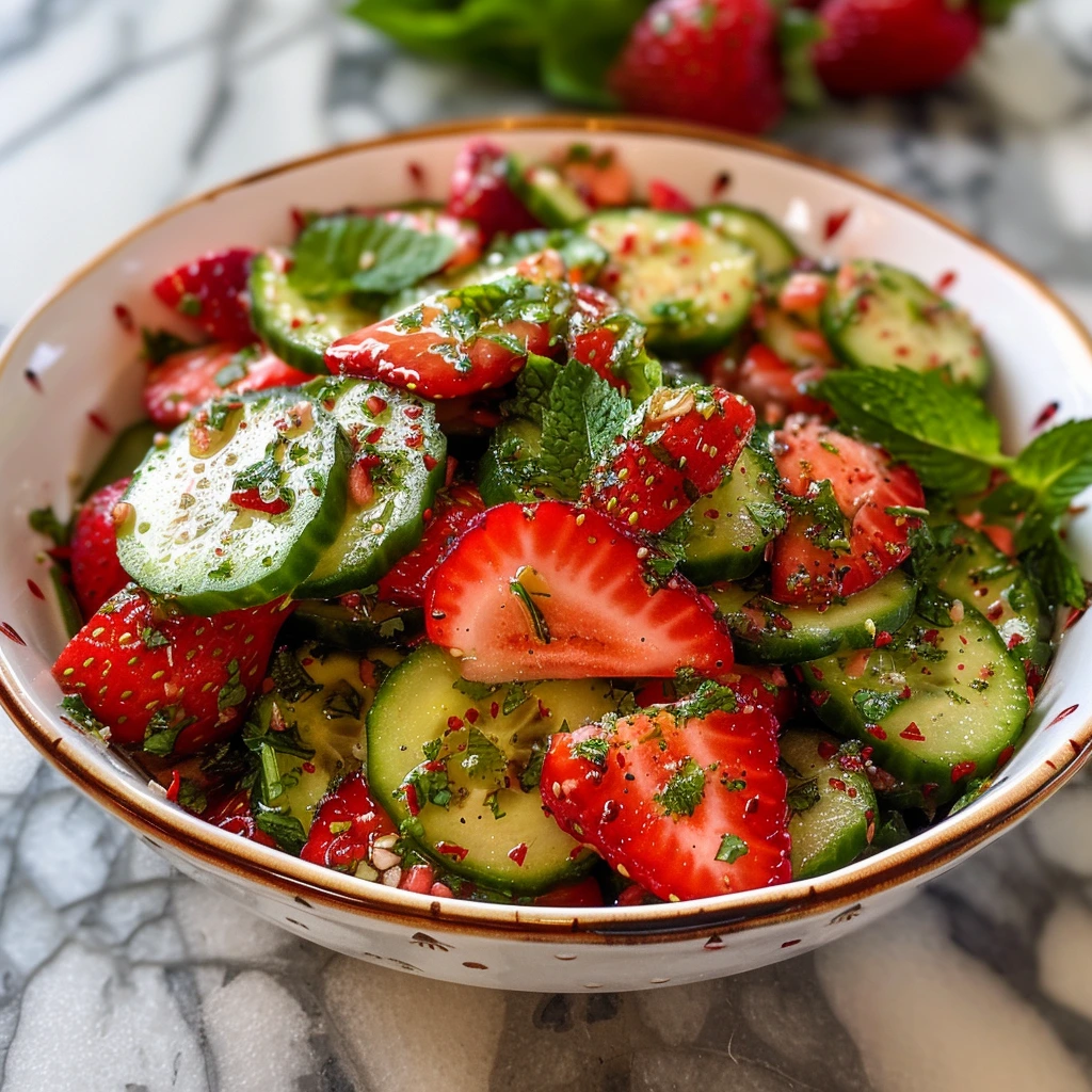 Cucumber Strawberry Salad Fresh for Dinner Tonight 4 1784025858474 hyxlzaxxquo image