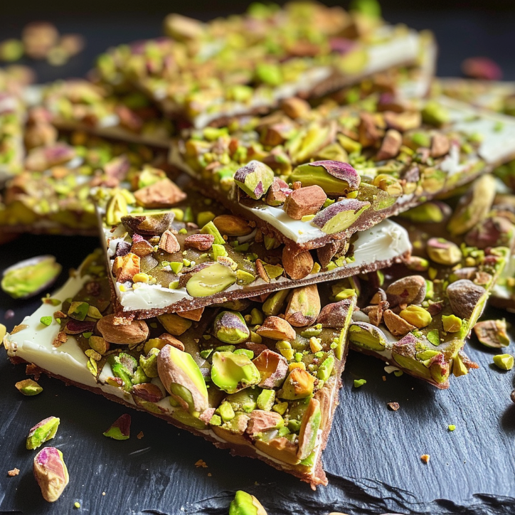 How to Make the Best Pistachio Bark Crunchy Sweet