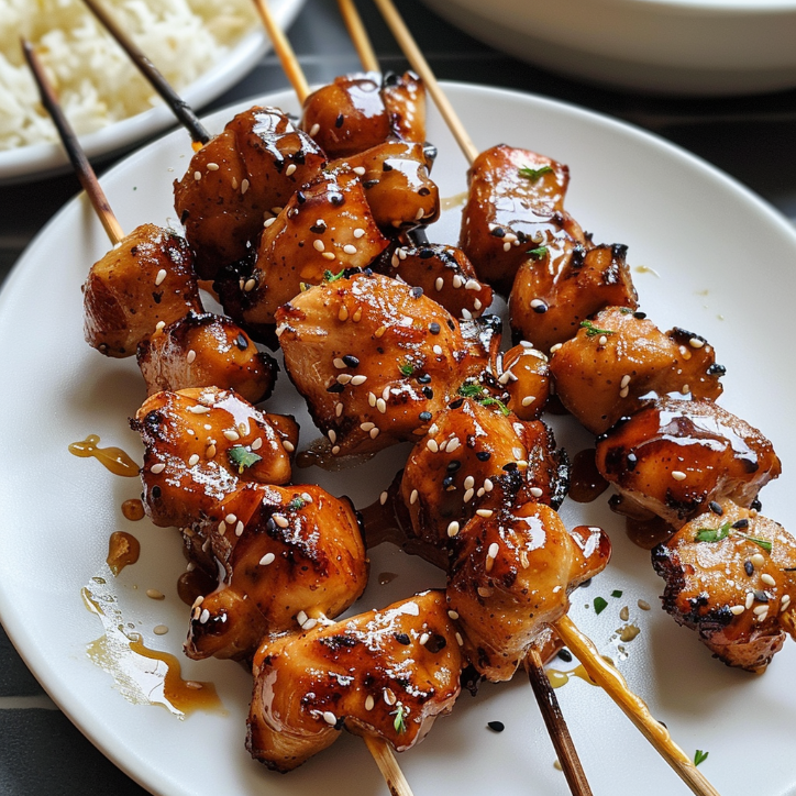 Family-Friendly Chipotle Honey Chicken Skewers