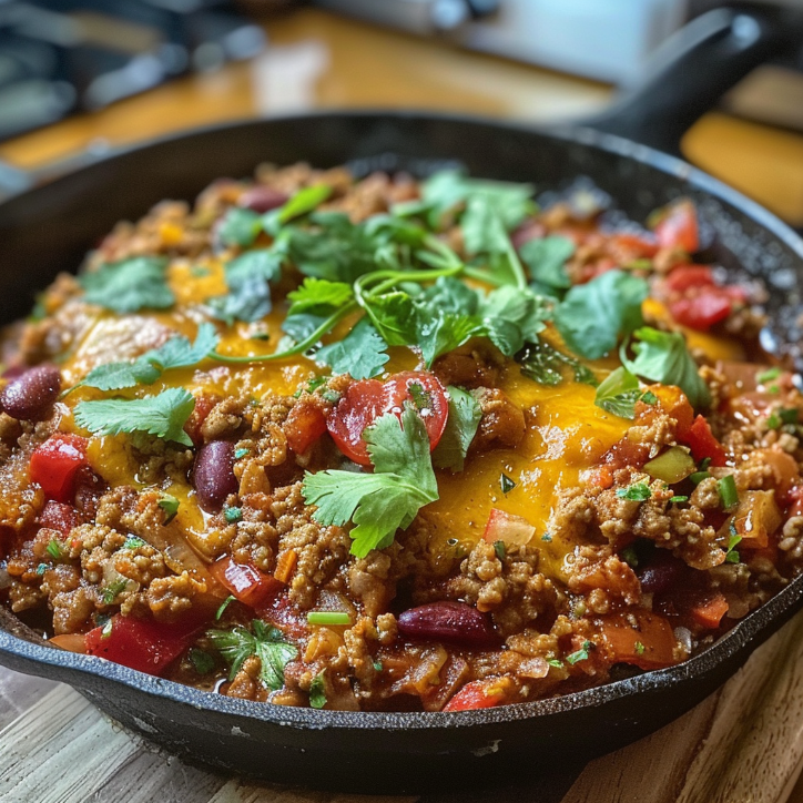 High-Protein Ground Chicken Skillet Your Family Will Love