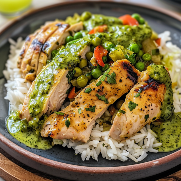 Peruvian Chicken Rice Green: A Family Favorite 1 Peruvian Chicken Rice Green: A Family Favorite
