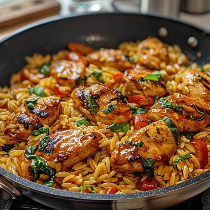 How to Make the Best Cajun Chicken Orzo One-Pan
