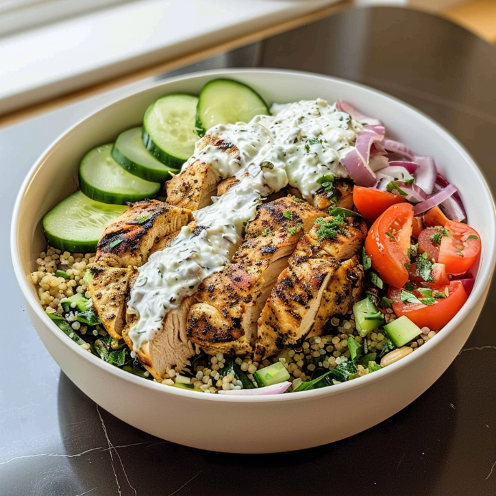 Restaurant-Style Greek Chicken Bowls Tzatziki 4 1784737175564 ry8wvbytfxh image