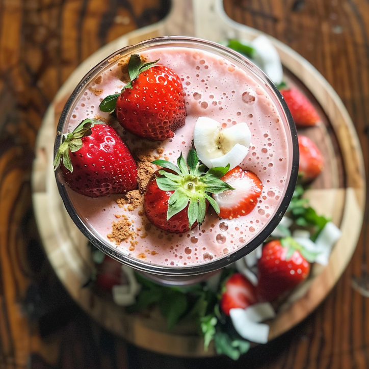 Strawberry Coconut Smoothie: A Family Favorite 4 1784737241338 9swcsvt26p9 image