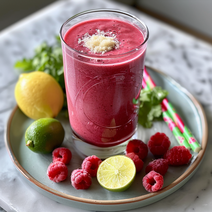 Raspberry Lime Smoothie Your Family Will Love