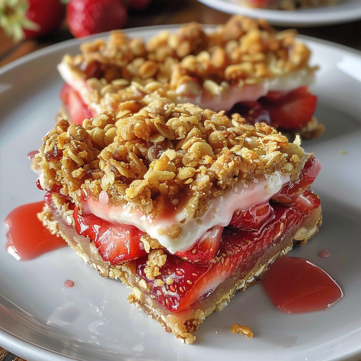 Strawberry Crunch Bars Steps for Dinner Tonight 1 Strawberry Crunch Bars Steps for Dinner Tonight