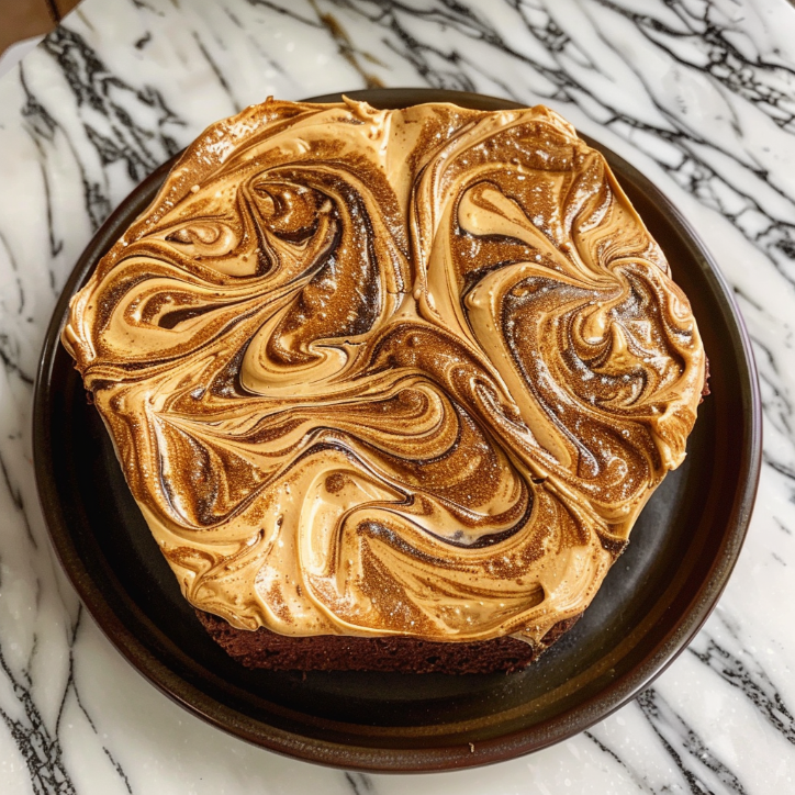 Swirled Peanut Butter Cream: Easy & Delicious
