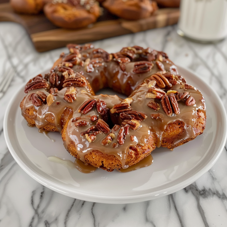 Glazed Maple Pecan Baked for the Whole Family