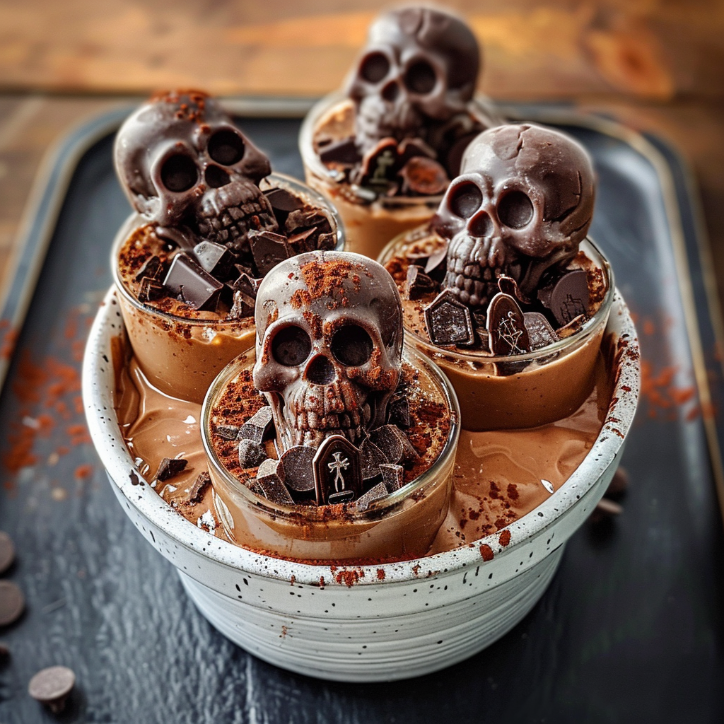 Easy Homemade Spooky Graveyard Chocolate Recipe 1 Easy Homemade Spooky Graveyard Chocolate Recipe