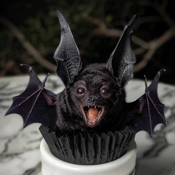 Spooky Black Velvet Bat from Scratch