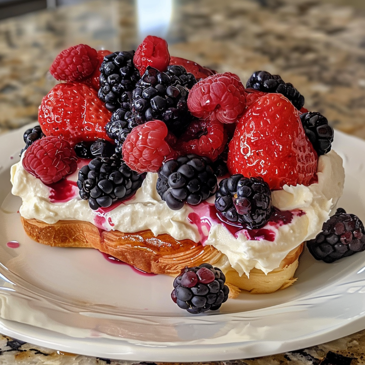Berry Cream Cheese Stuffed for the Whole Family