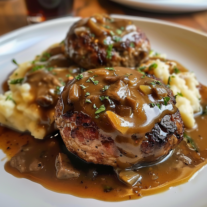 Quick & Easy Restaurant-Style Family-Friendly Salisbury Steak