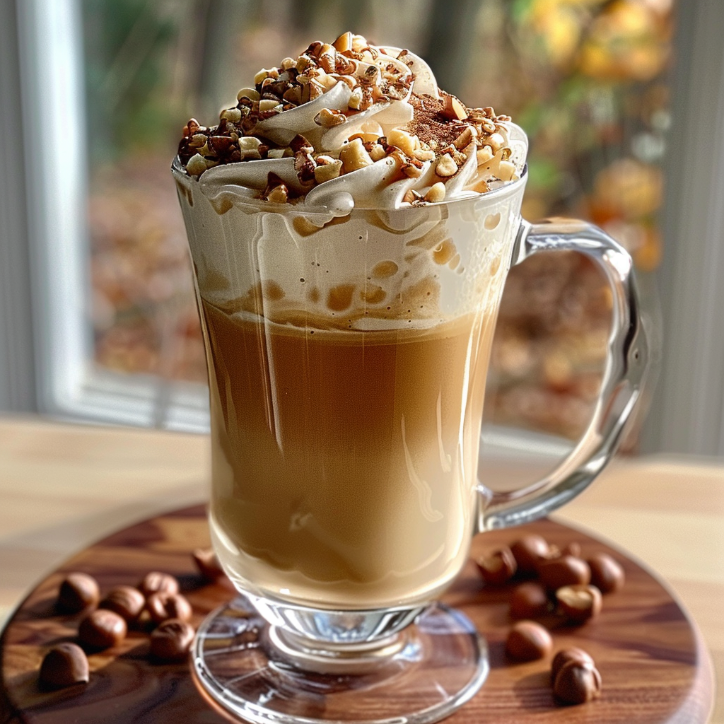 Restaurant-Style Cozy Frosted Hazelnut Vanilla