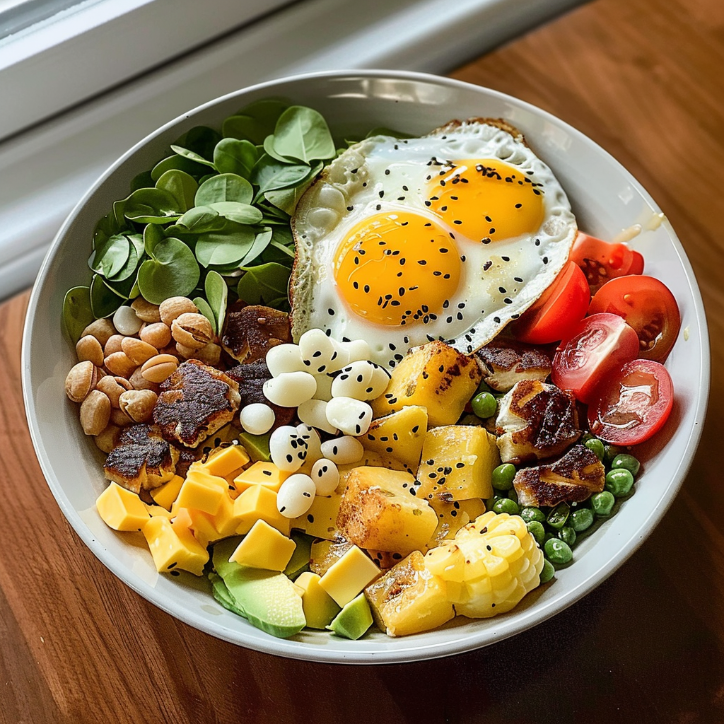 High Protein Breakfast Meal for Dinner Tonight