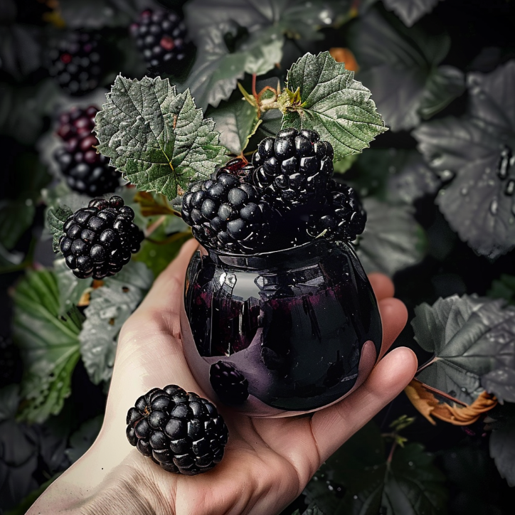 Restaurant-Style Spooky Black Magic Blackberry 1 Restaurant-Style Spooky Black Magic Blackberry