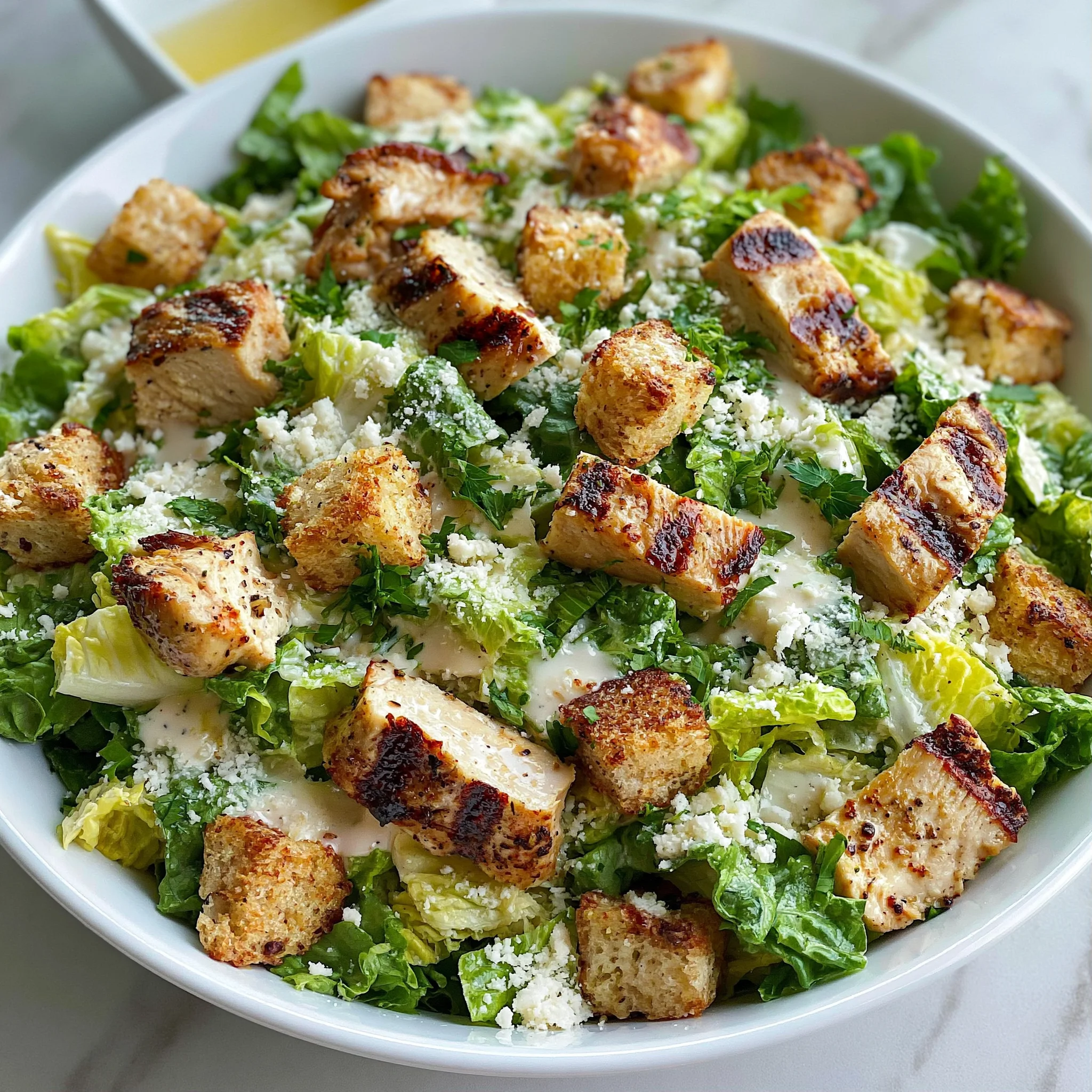 The Ultimate Chicken Caesar Salad