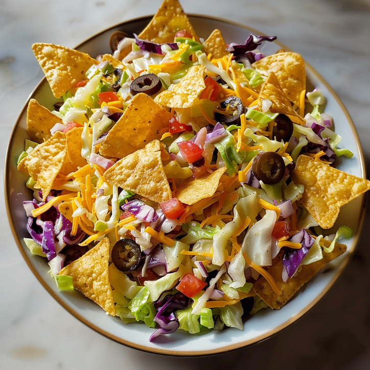 Cowboy Cabbage Salad Fritos: A Family Favorite