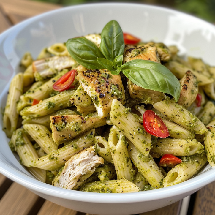 Foolproof Pesto Chicken Pasta Recipe