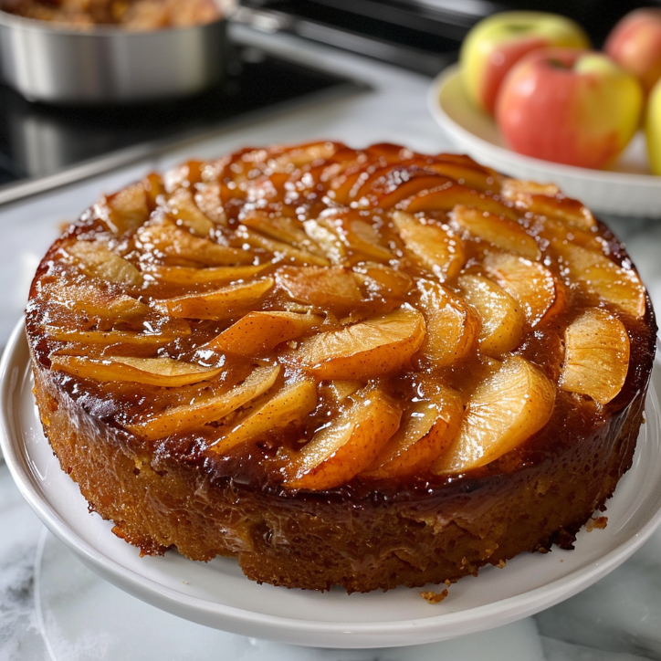 Moist Spiced Apple Upside Your Family Will Love