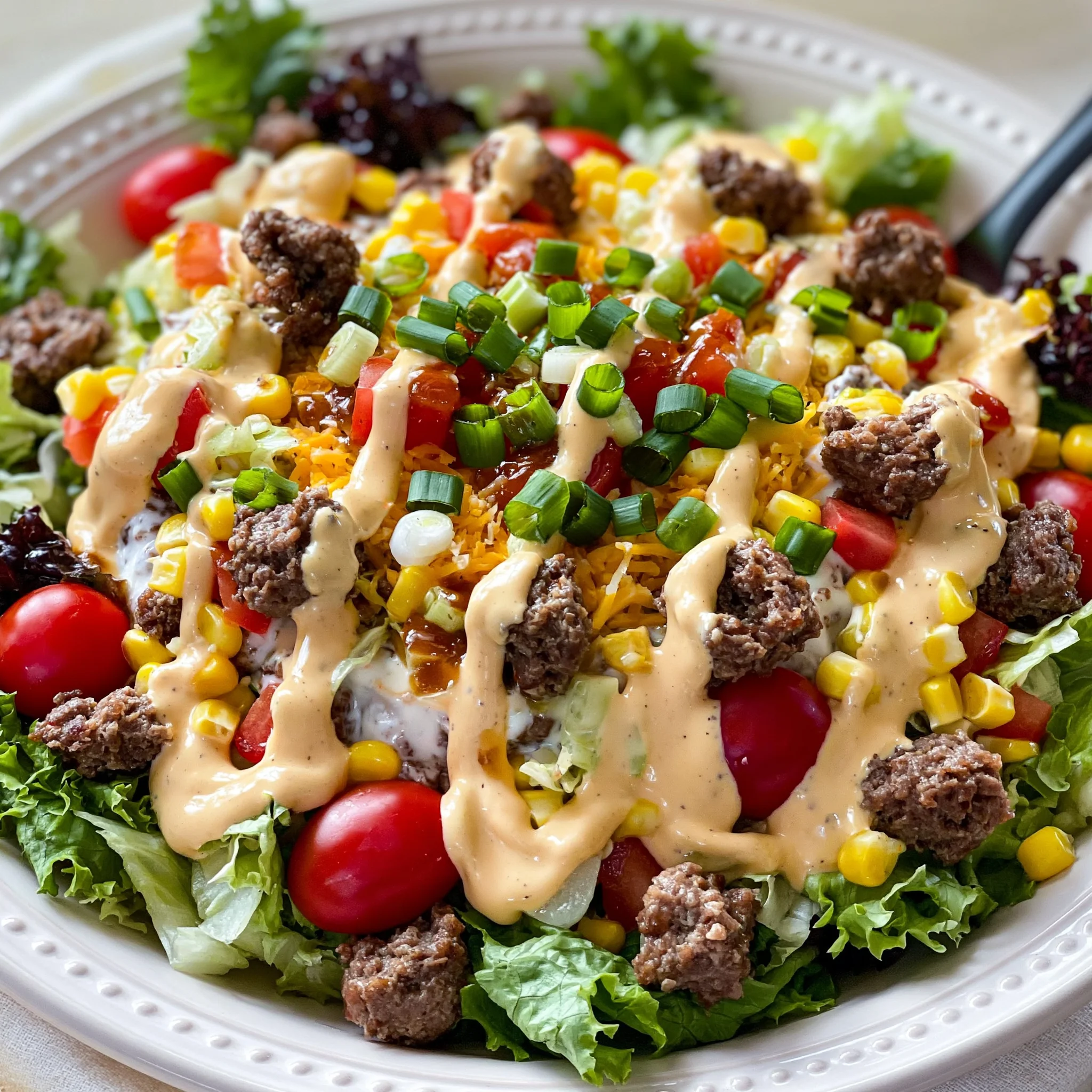 Restaurant-Style Big Mac Salad