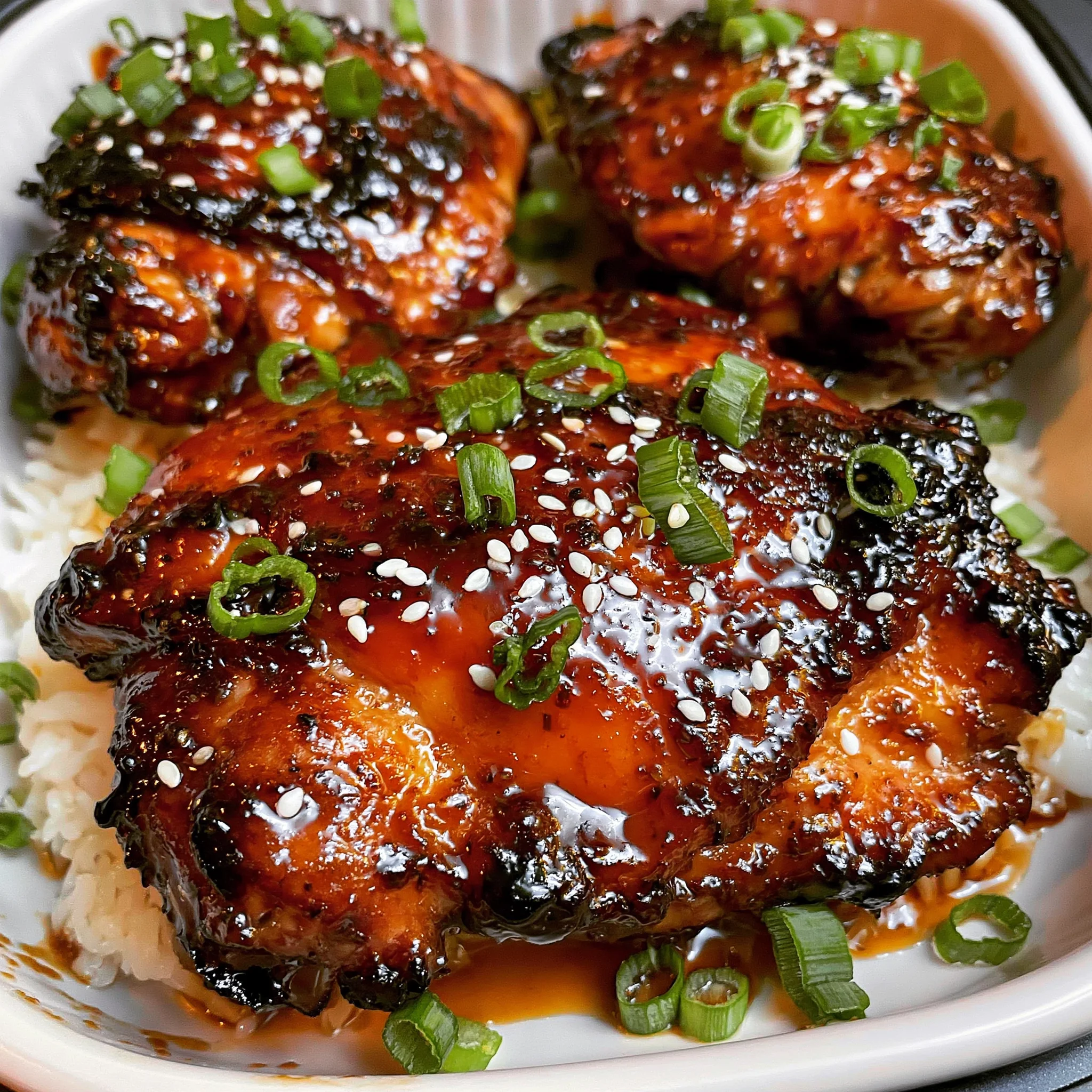 Air Fryer Teriyaki Chicken for Dinner Tonight
