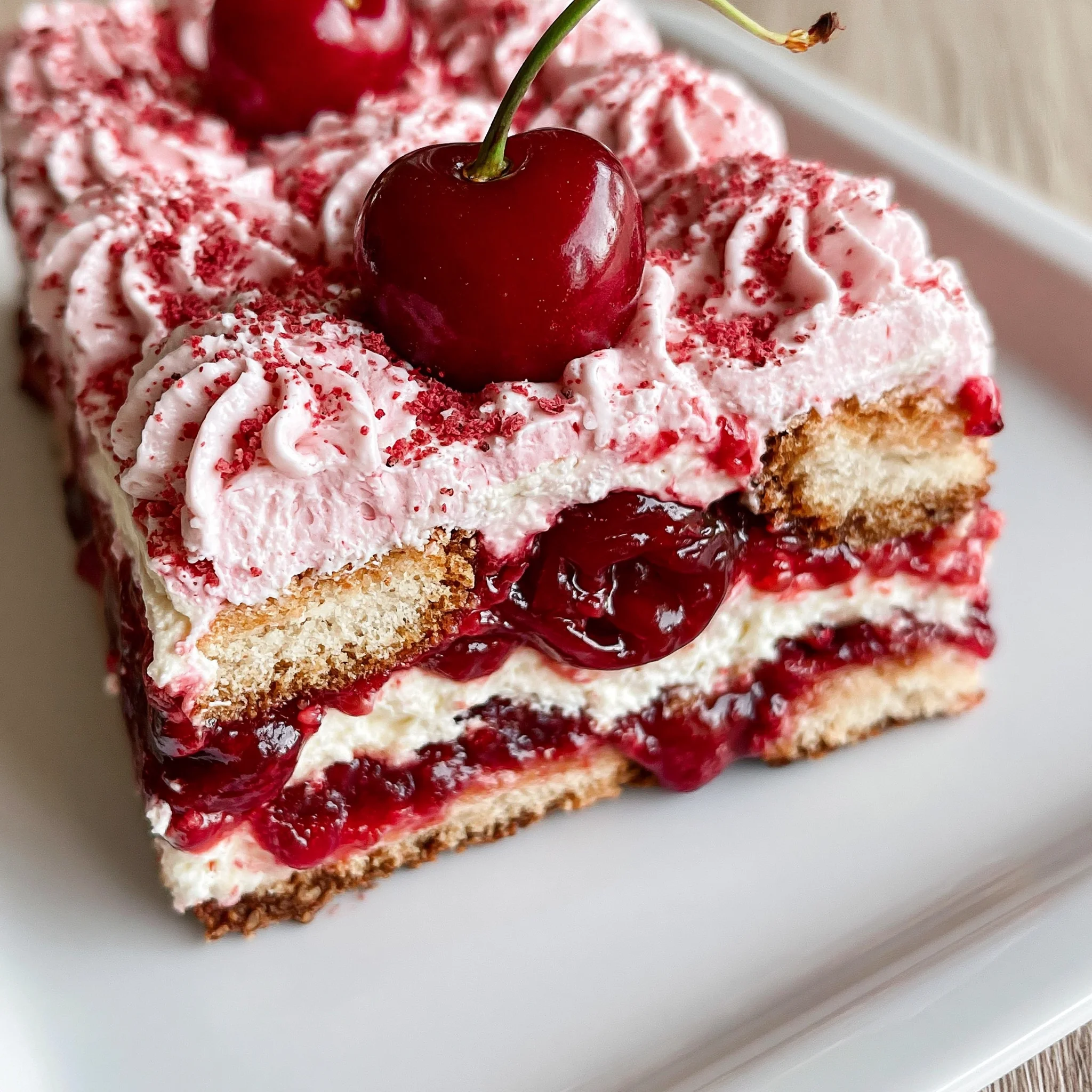 Cherry Tiramisu: A Family Favorite