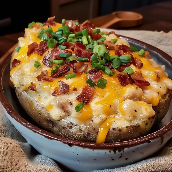 Creamy Crockpot Loaded Potato: A Family Favorite