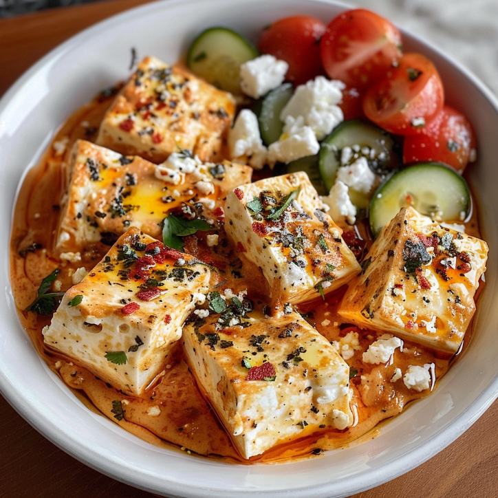 Restaurant-Style Tirokafteri Spicy Greek Feta 1 Restaurant-Style Tirokafteri Spicy Greek Feta