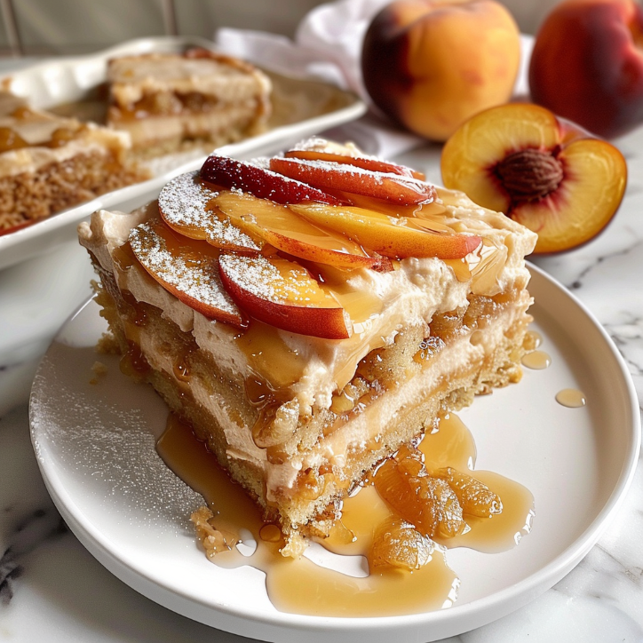Quick & Easy Brown Sugar Peach Layer 1 Quick & Easy Brown Sugar Peach Layer