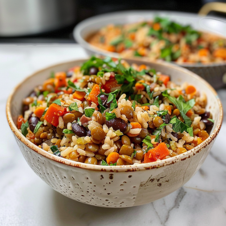 Perfect Mediterranean Rice Lentils One-Pot Recipe 1 Perfect Mediterranean Rice Lentils One-Pot Recipe