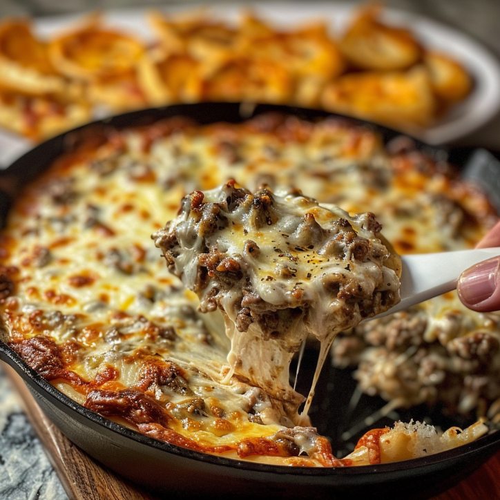 Family-Friendly Philly Cheesesteak Dip Recipe