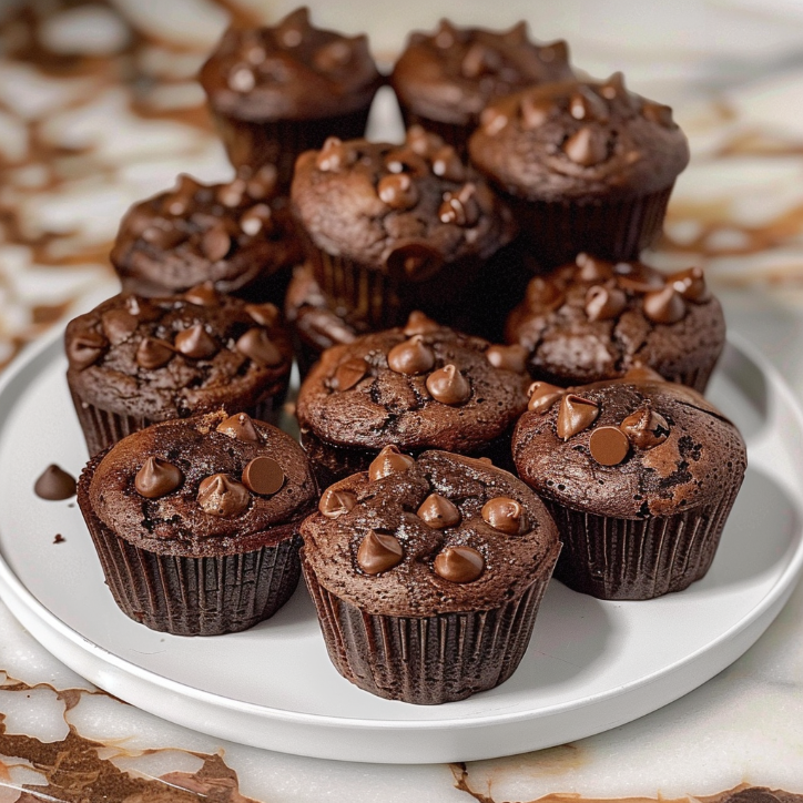 Family-Friendly Healthy Chocolate Mini Muffins