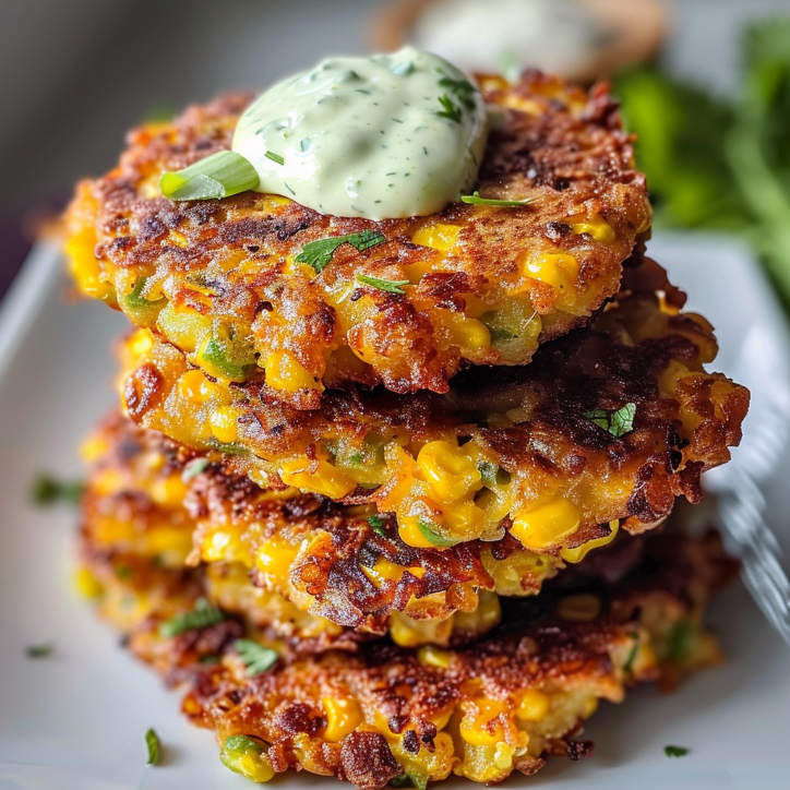 Extra Crispy Corn Fritters for the Whole Family