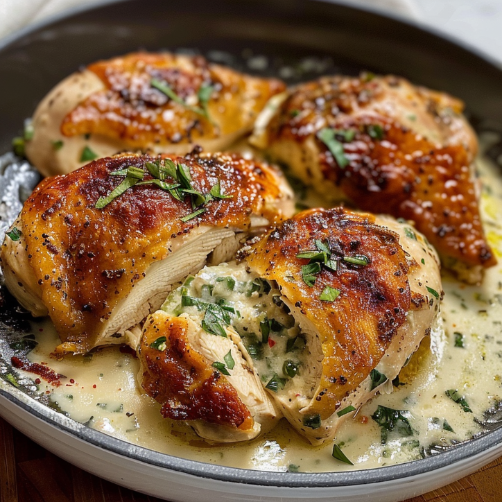 Stuffed Chicken Breast Cream for Dinner Tonight