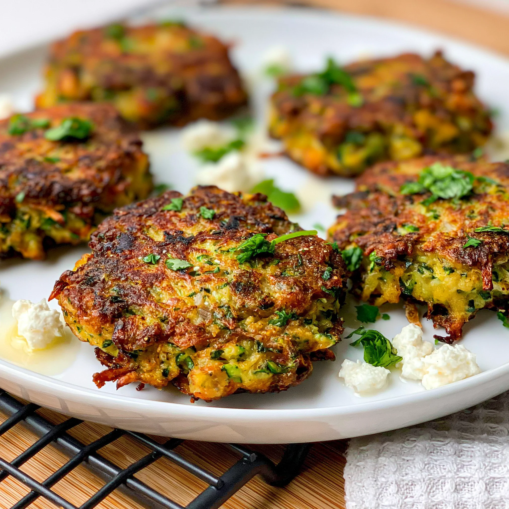 zucchini fritters