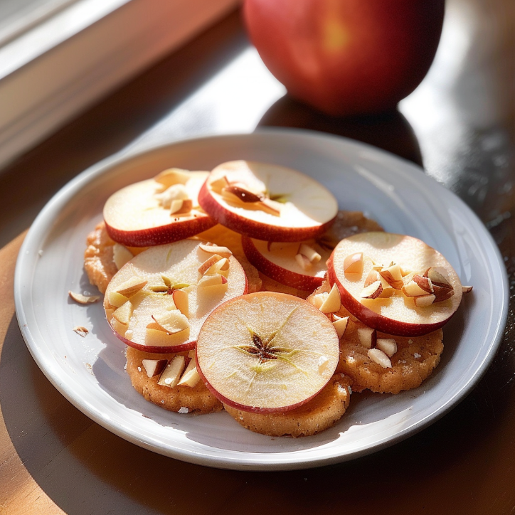 Flavorful Apple Slice Cookies 3 apple slice cookies