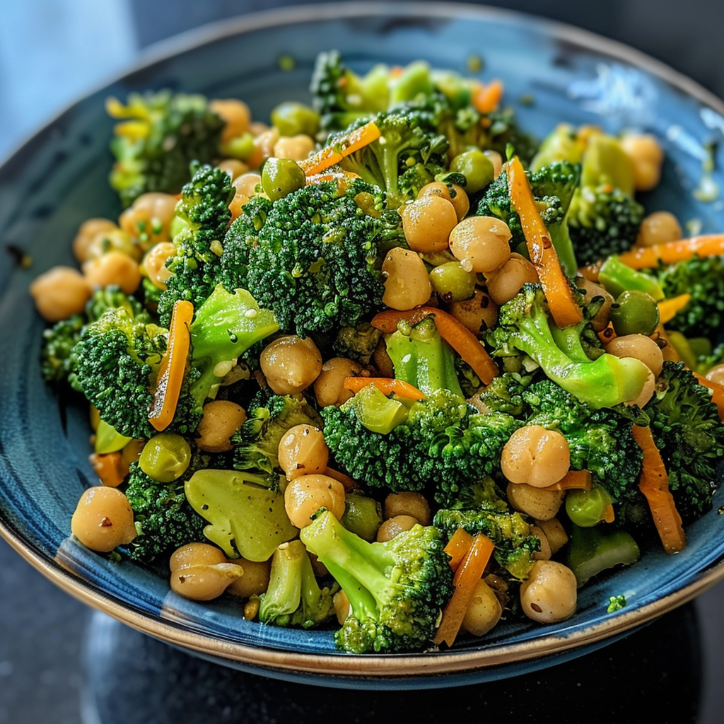 Chickpea Broccoli Stir Fry for the Whole Family 4 chickpea broccoli stir fry