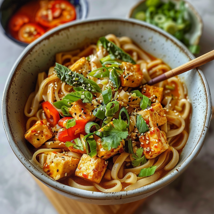 How to Make the Best Tropical Tofu Noodles Vibrant