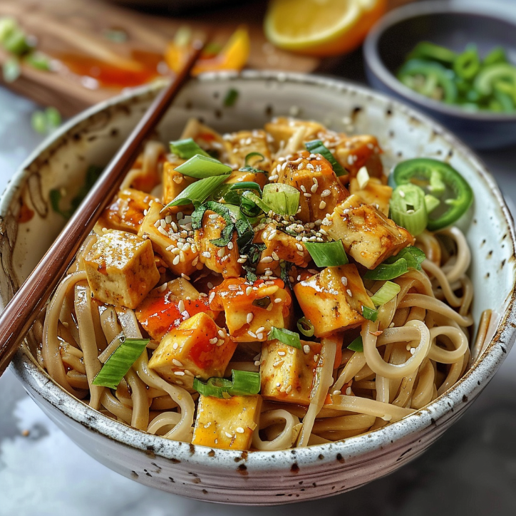 How to Make the Best Tropical Tofu Noodles Vibrant 2 tropical tofu noodles vibrant
