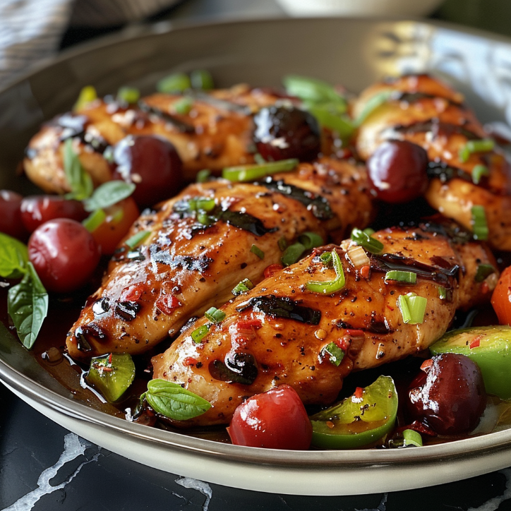 cherry pepper grilled chicken