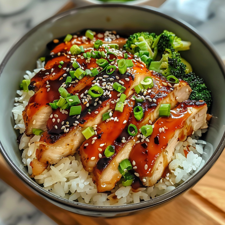 Creamy Garlic Irresistible Sticky Chicken Rice