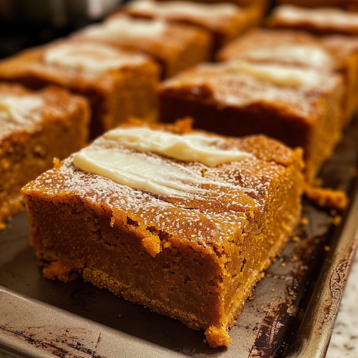 sourdough pumpkin bars