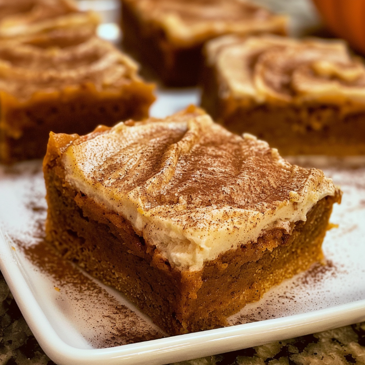 sourdough pumpkin bars