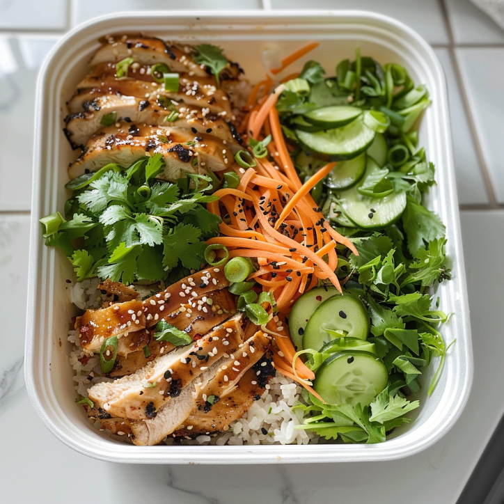 Mouthwatering Chicken Banh Meal Prep