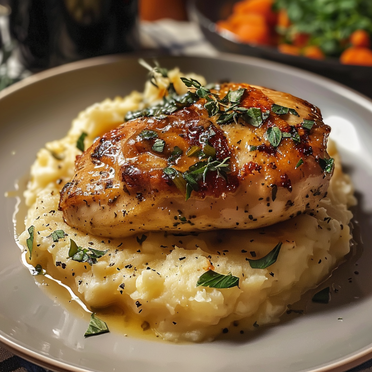 How to Make Herb Chicken Mashed