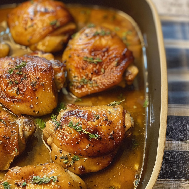 braised chicken thighs step