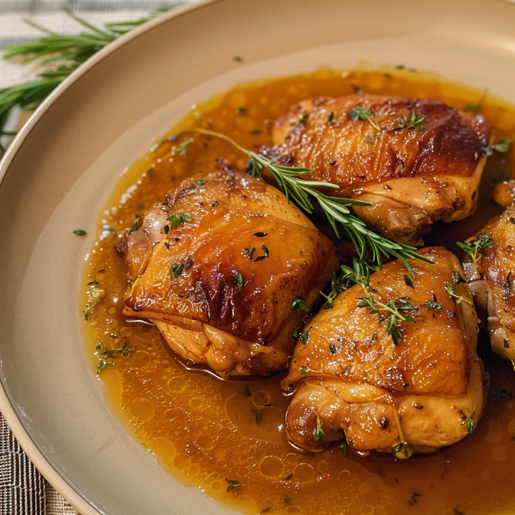 braised chicken thighs step