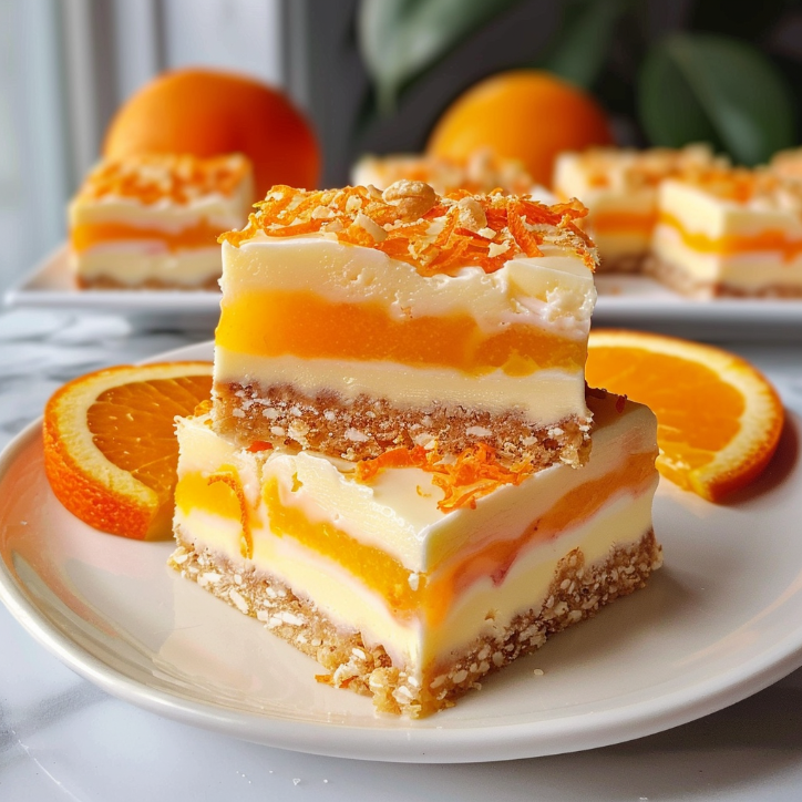 Orange Creamsicle Dream Bars: A Family Favorite