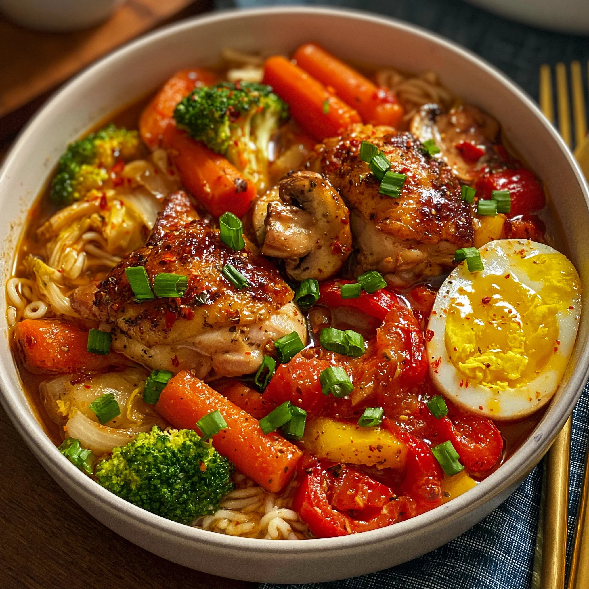 Slow Cooker Chicken Vegetables for Dinner Tonight