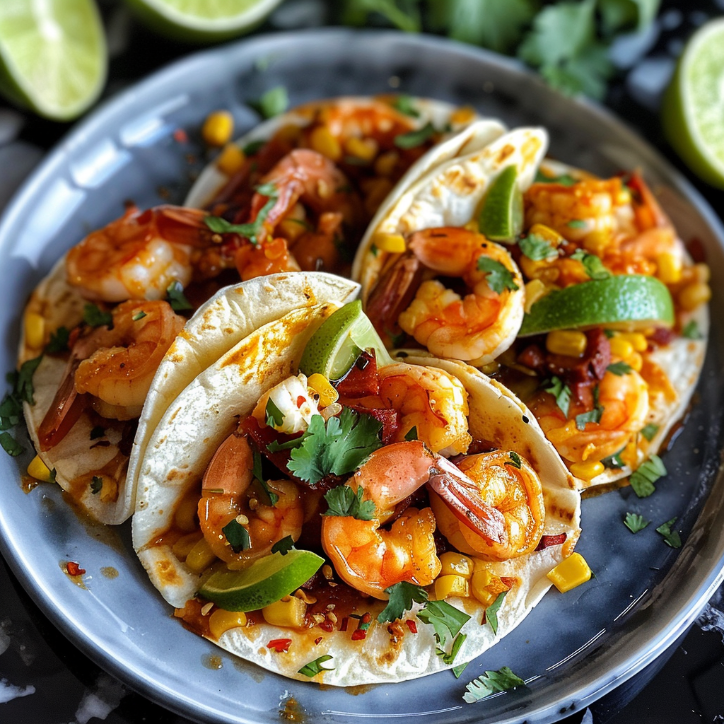 Spicy Chili Shrimp Tacos for the Whole Family 2 spicy chili shrimp tacos